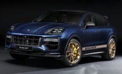 Porsche Cayenne Coupé GT Turbo bleu