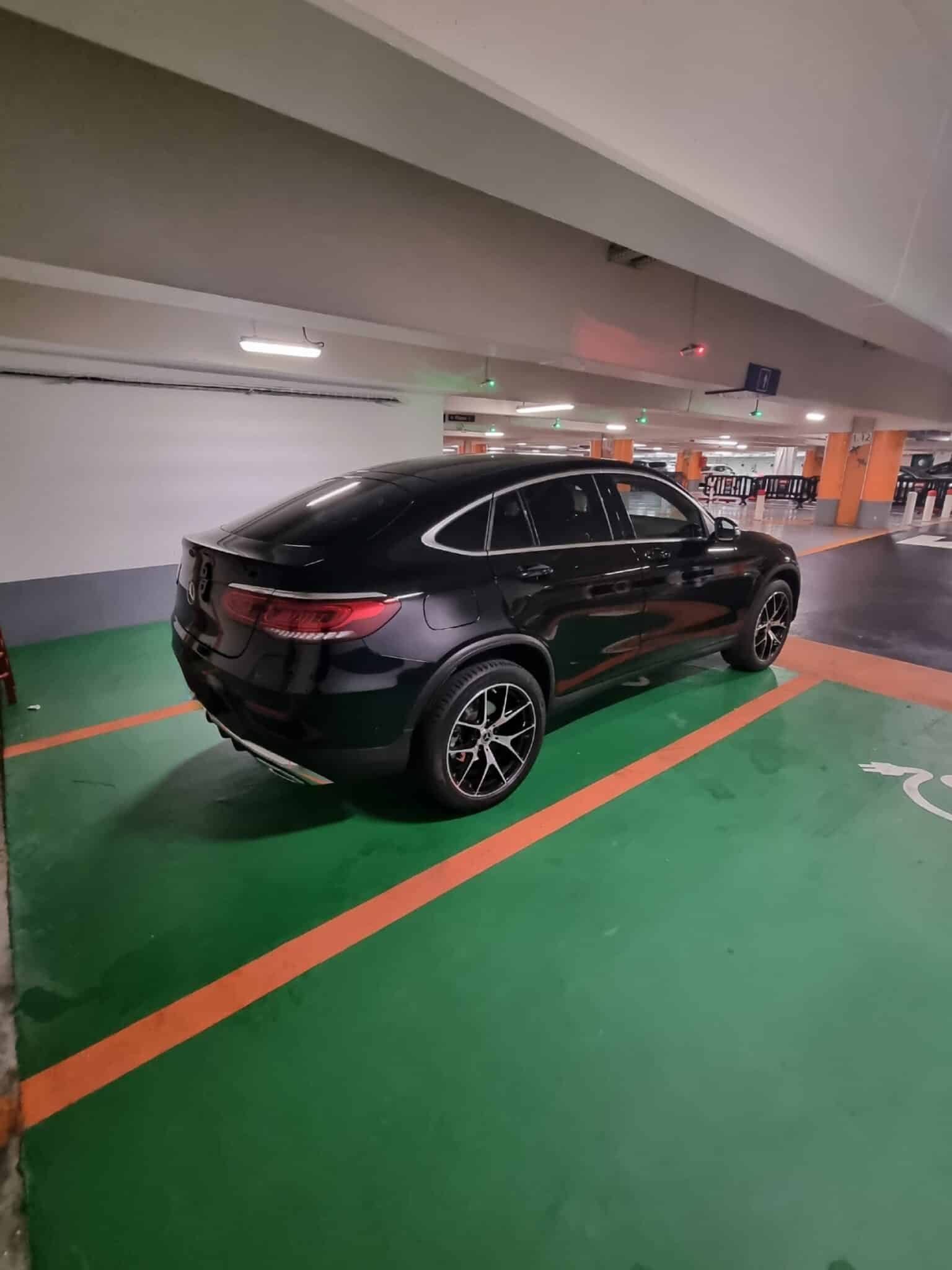 Mercedes GLC300e PHEV noire