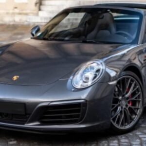 Photo porsche 911 type 991 Targa 4S noire