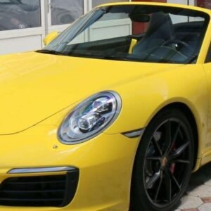 Porsche 911 type 991 phase 2 S Cab Jaune Racing