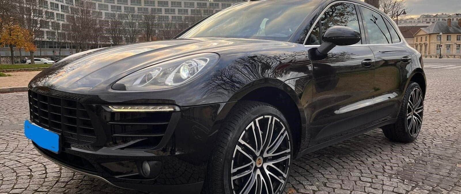 Porsche Macan S noire Import Allemagne