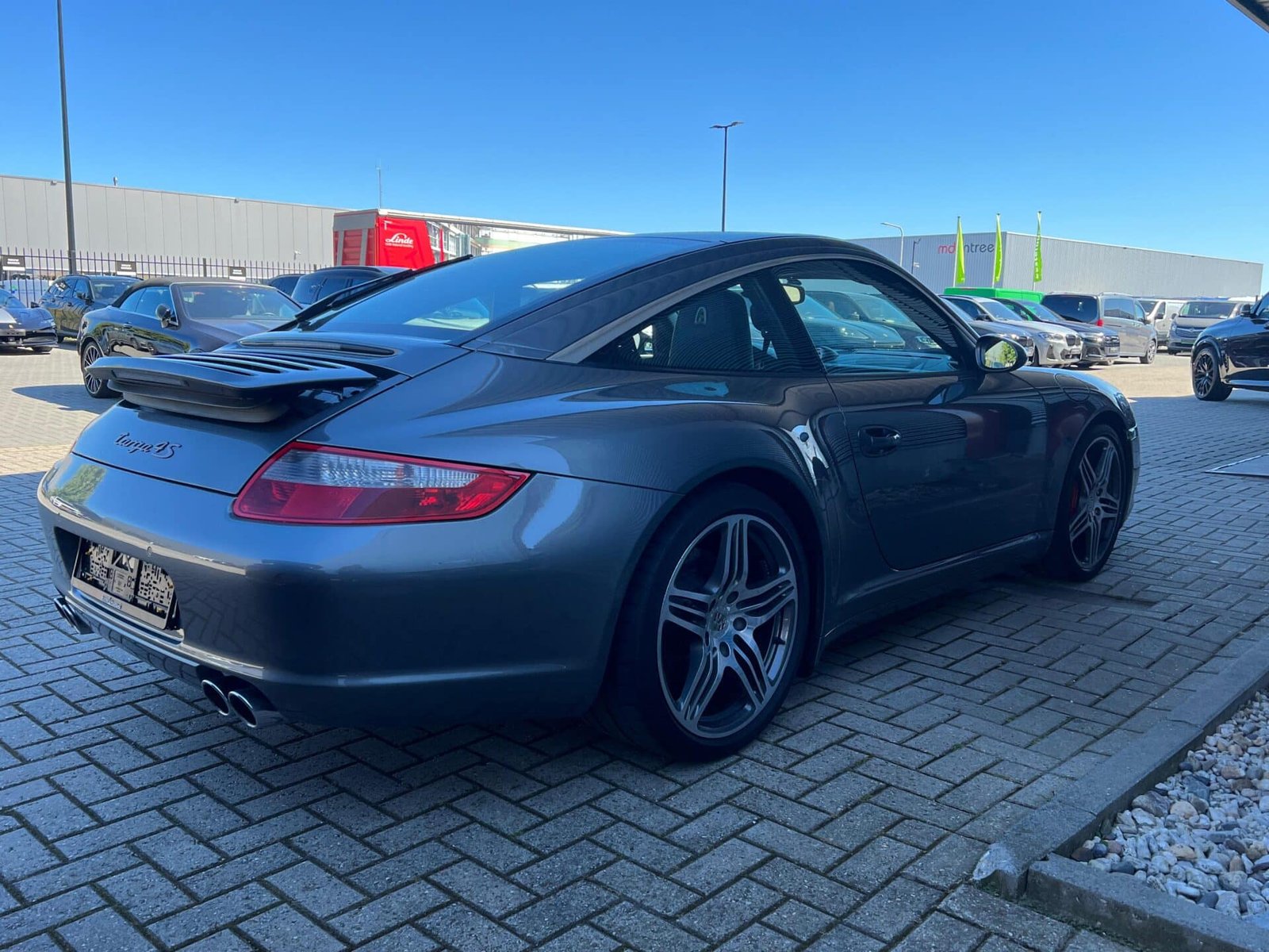 Porsche 991 type 997.1 Targa 4S gris