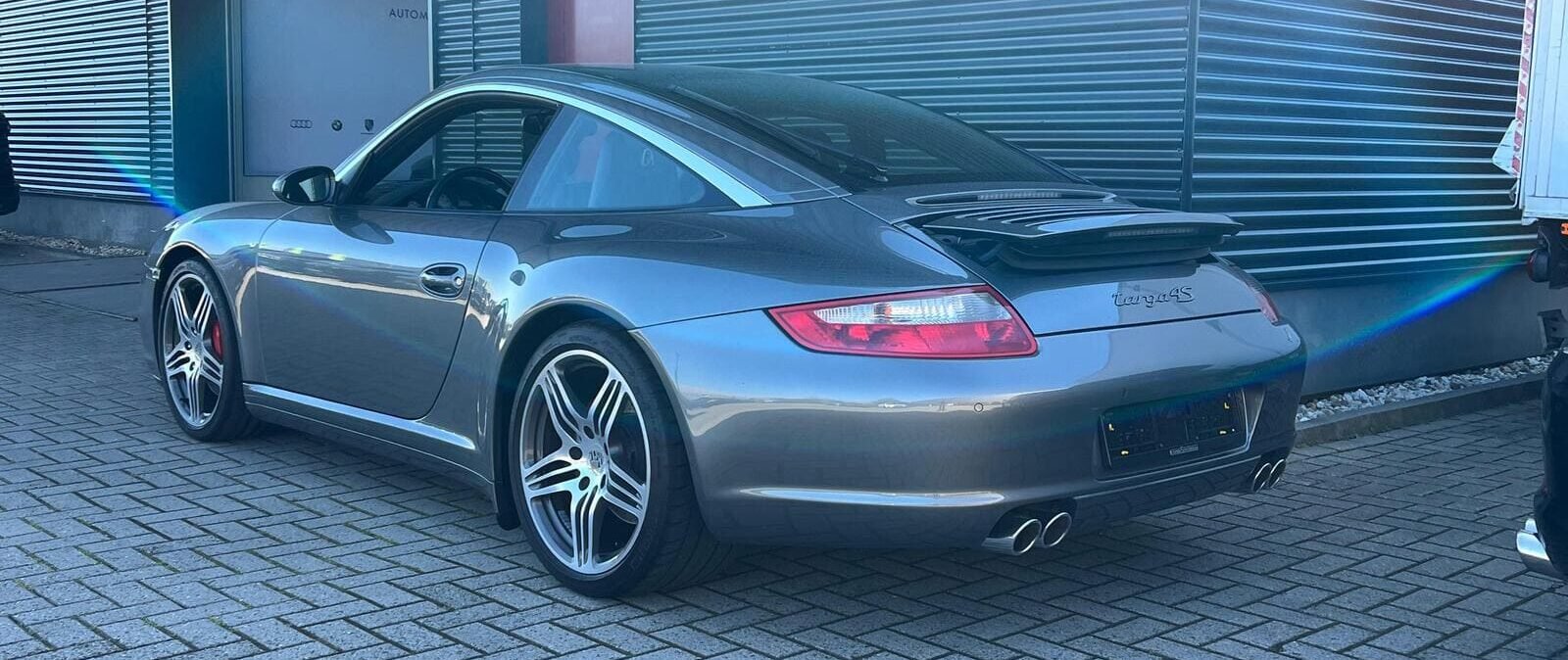 Porsche 991 type 997.1 Targa 4S gris