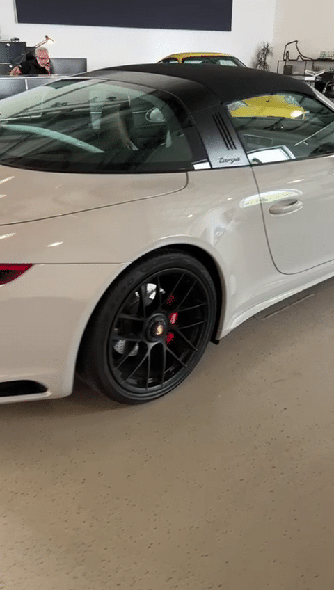 Porsche 911 type 991.2 Targa 4GTS Craie Import Allemagne