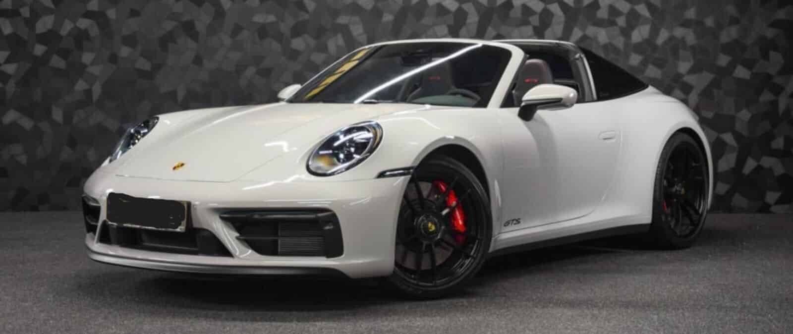 Porsche 911 type 991.2 Targa 4GTS Craie Import Allemagne