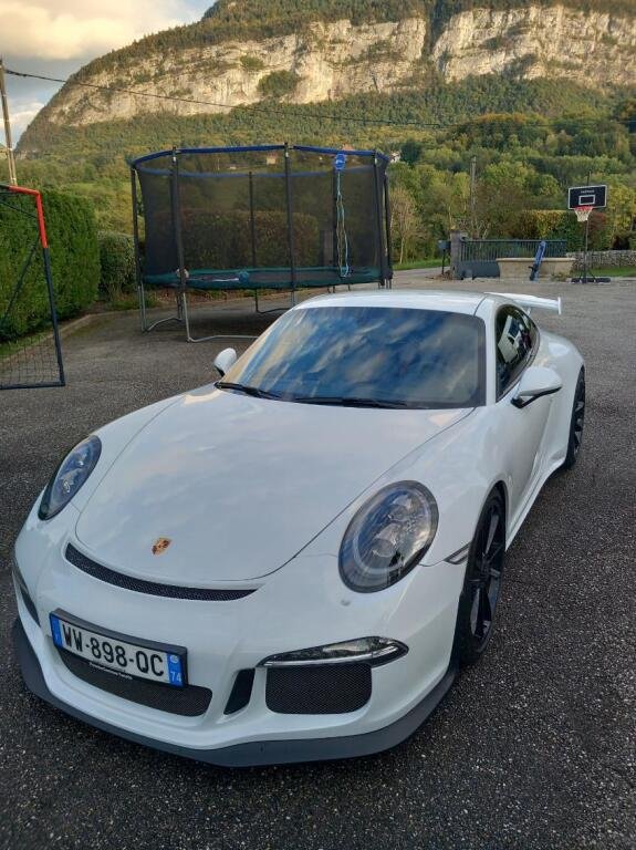 Porsche 911 type 991.1 GT3 Blanche Import Pays-Bas