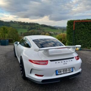 Porsche 911 type 991.1 GT3 Blanche Import Pays-Bas