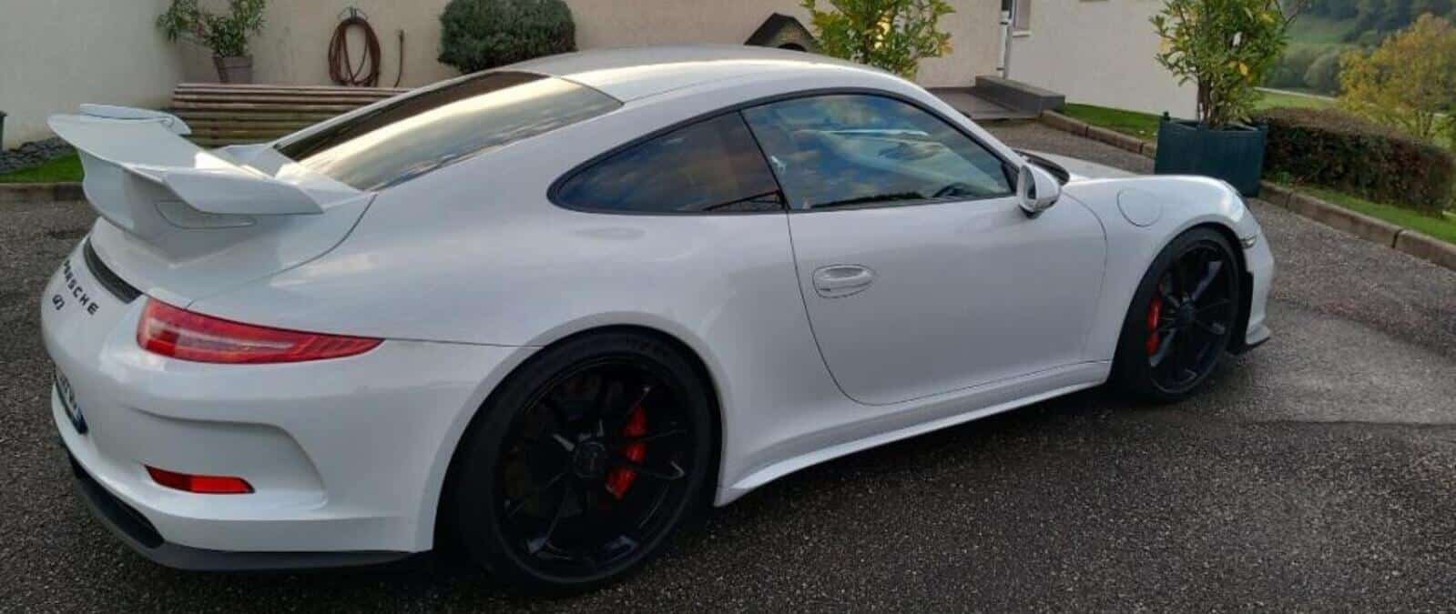 Porsche 911 type 991.1 GT3 Blanche Import Pays-Bas