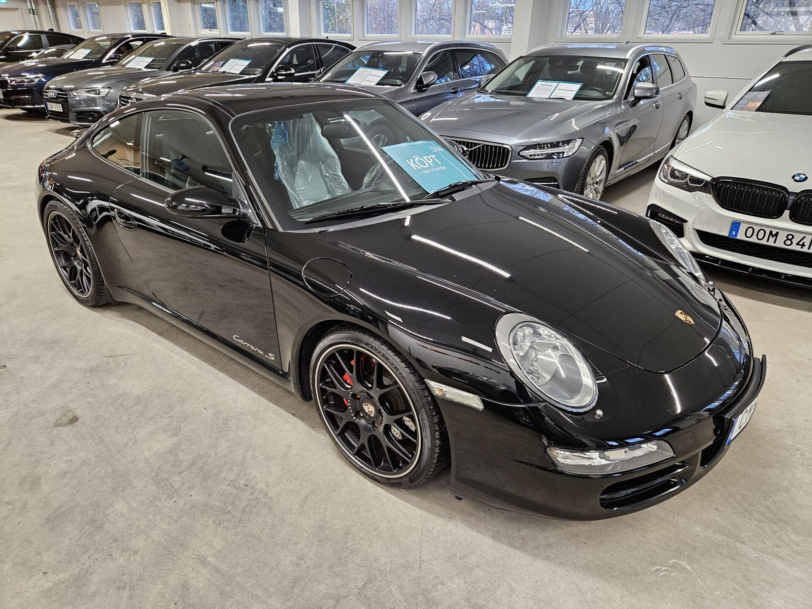 Porsche 911 997.1 noire S Manuelle Importation Porsche Suède