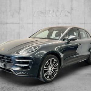 Porsche Macan Turbo 400 gris volcano 2016 Import Porsche Allemagne