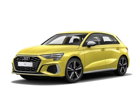 Audi S3 jaune racing en importation Allemagne