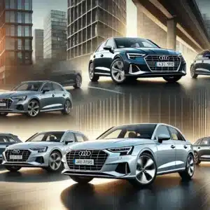 Gamme Audi A3 de différentes couleurs et motorisations en Importation sécurisée