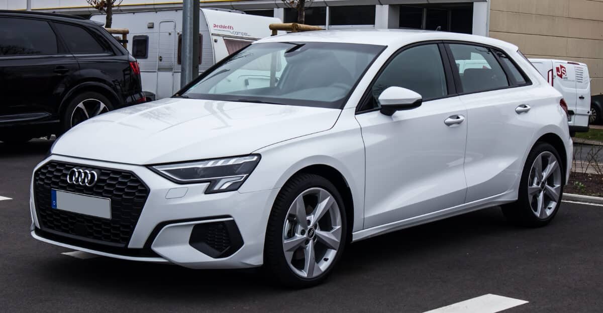 Audi A3 sportback blanche en occasion import Allemagne