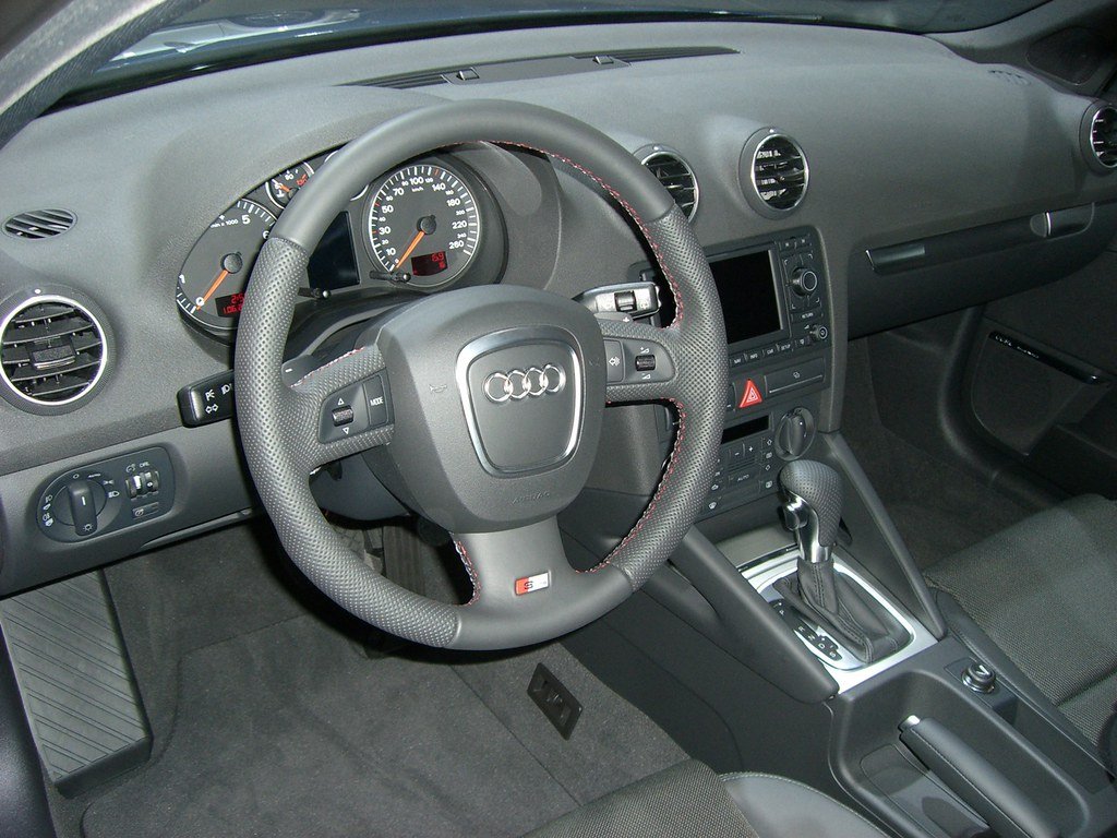 Audi A3 vue intérieure en occasion import Allemagne