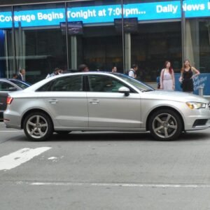 Audi A3 berline grise en importation Allemagne