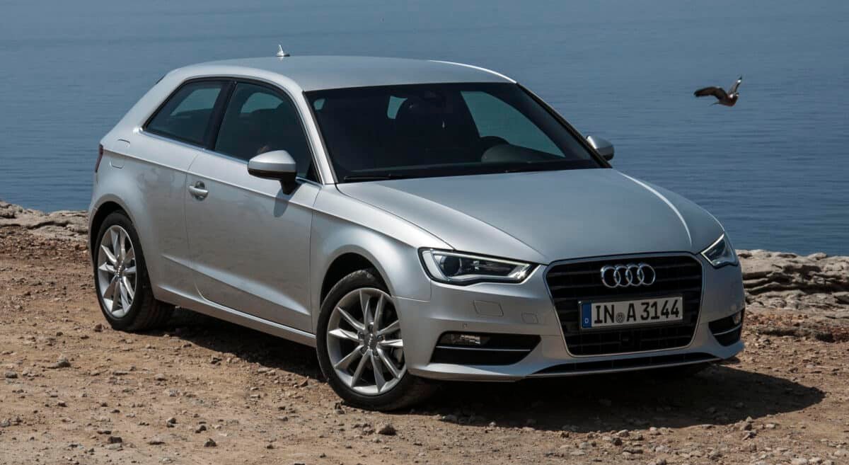 Audi A3 coupé 3 portes gris en occasion import Allemagne