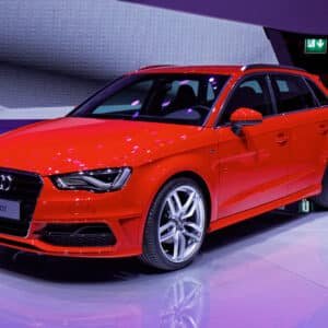 Audi A3 sportback couleur orange en occasion Allemagne