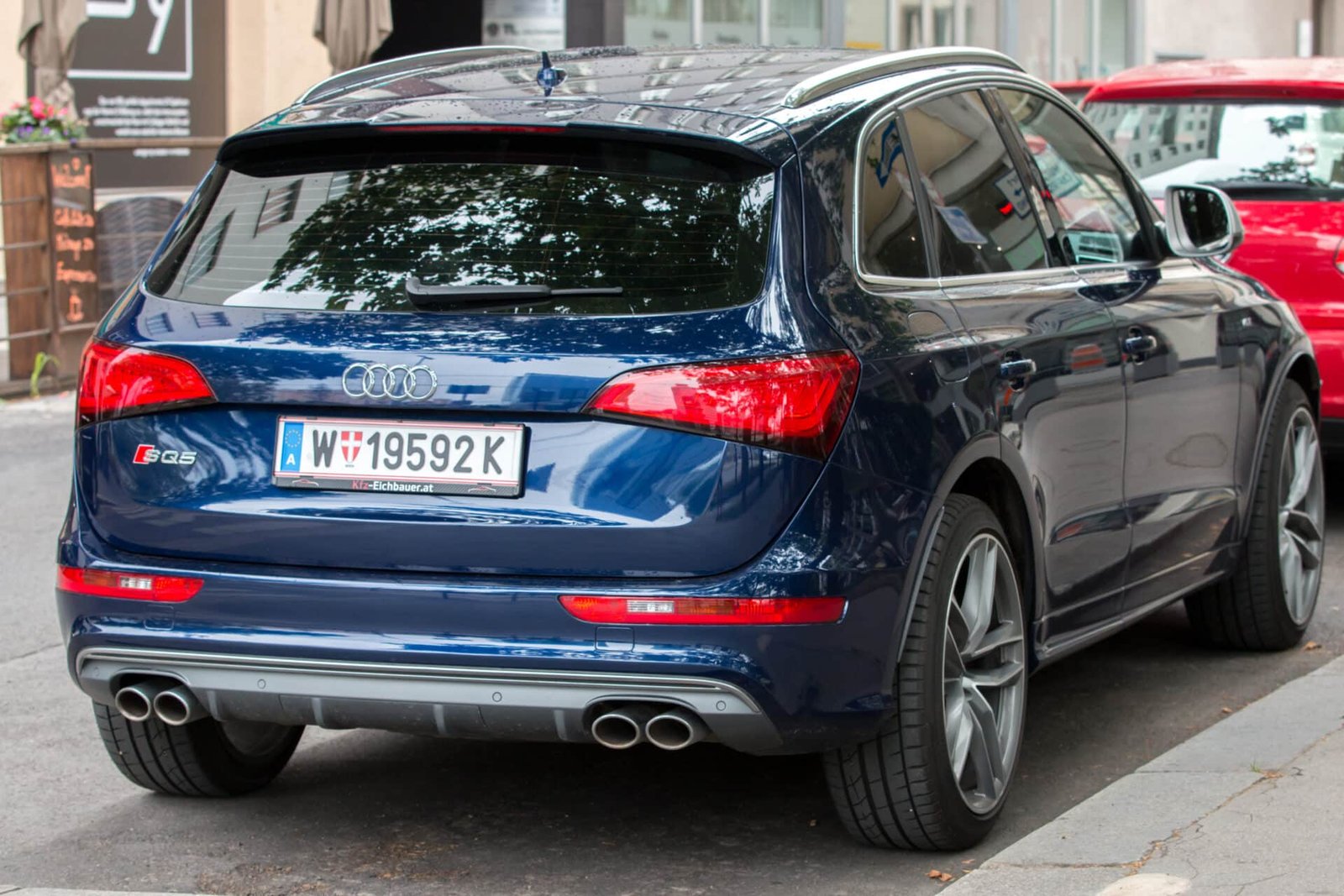 Audi SQ5 Occasion bleu metal Import