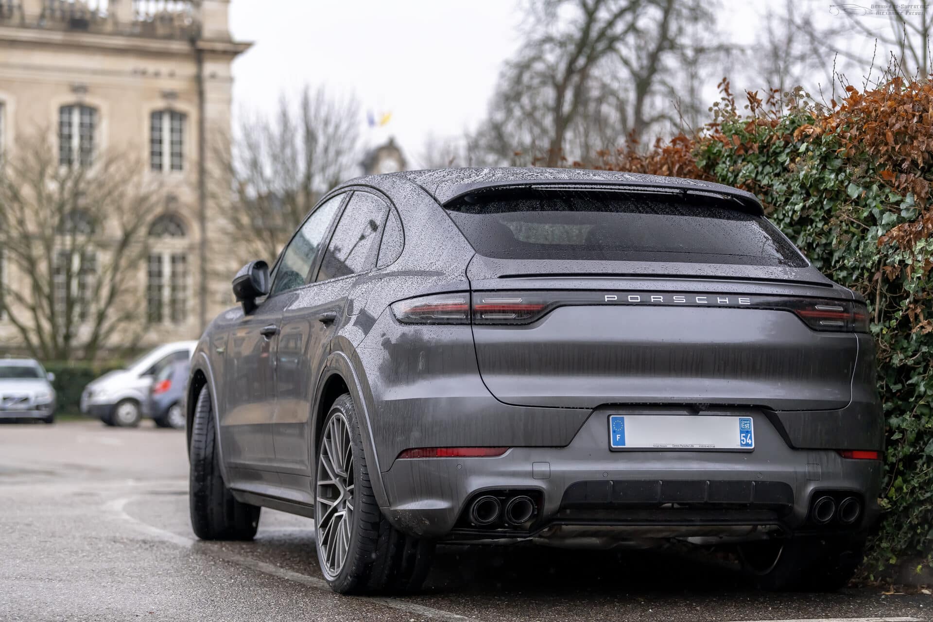 Porsche Cayenne e-hybrid 2020-2024 noir en Allemagne