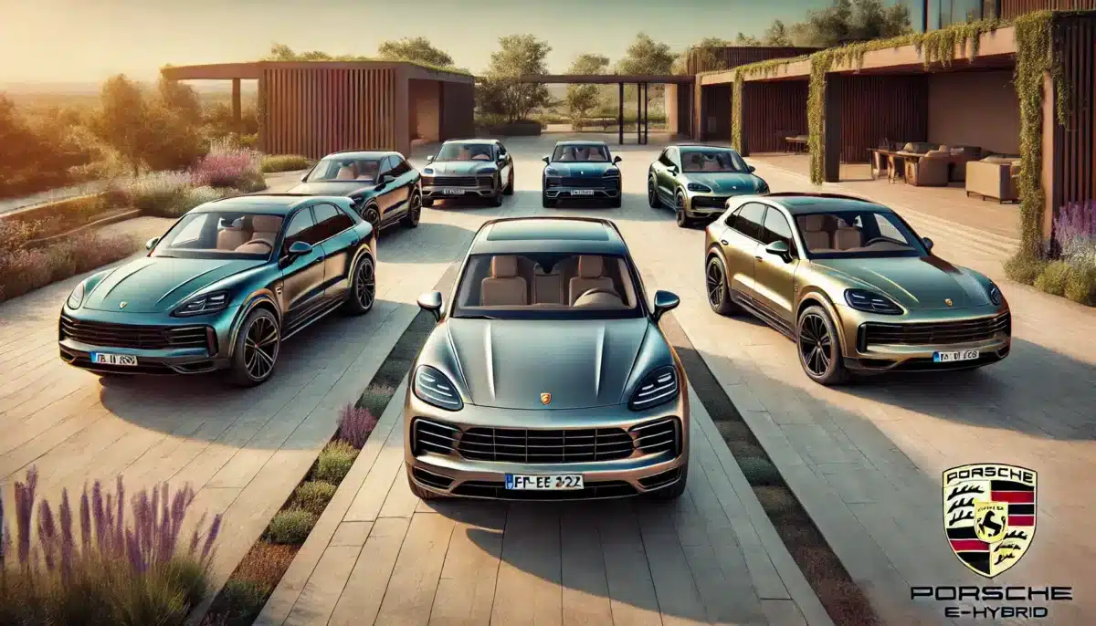 Gamme Porsche Cayenne 2020-2024 différents modèles présentés en Allemagne