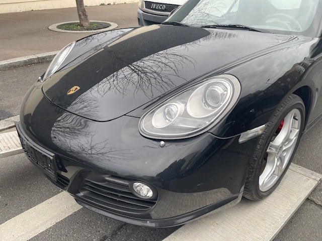 Porsche Cayman 987 S 320ch PDK Noir livraison en importation Allemagne