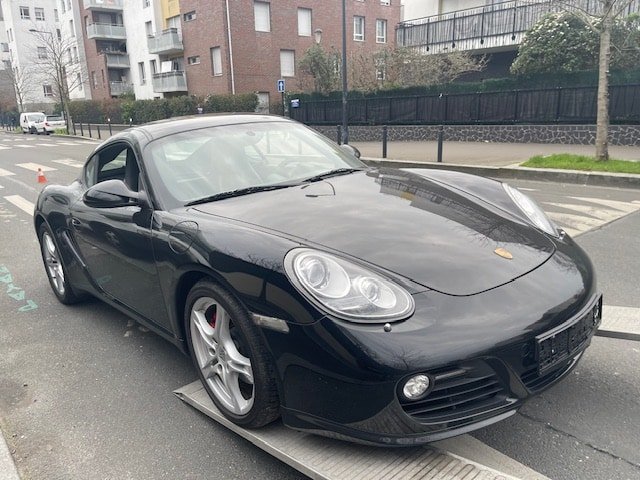 Porsche Cayman 987 S 320ch PDK Noir livraison en importation Allemagne