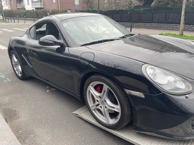 Porsche Cayman 987 S 320ch PDK Noir livraison en importation Allemagne