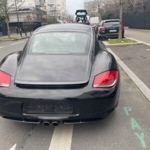 Porsche Cayman 987 S 320ch PDK Noir livraison en importation Allemagne