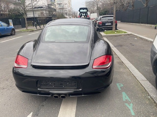 Porsche Cayman 987 S 320ch PDK Noir livraison en importation Allemagne