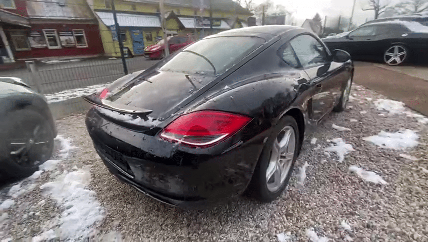 Porsche Cayman 987 S 310ch PDK noir intérieur Alcantara Import Allemagne