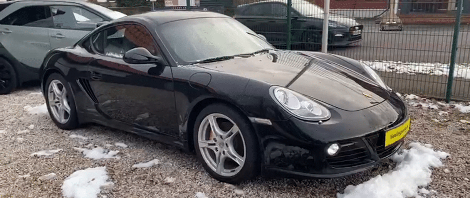 Porsche Cayman 987 S 310ch PDK noir intérieur Alcantara Import Allemagne