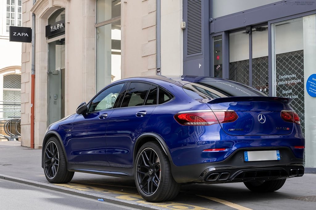 Mercedes GLC Coupé Allemagne bleu