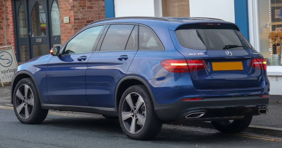 Mercedes GLC Allemagne bleu métalisé