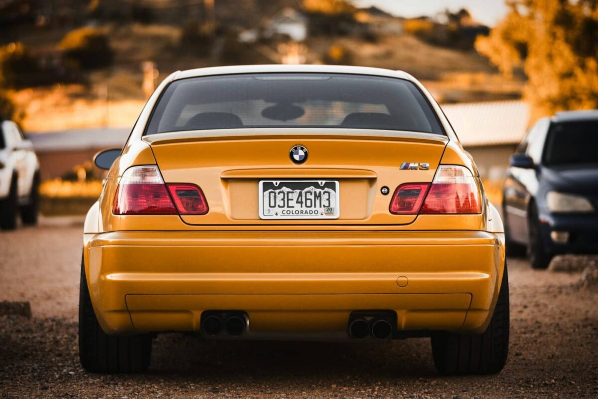 BMW M3 Allemagne importation orange