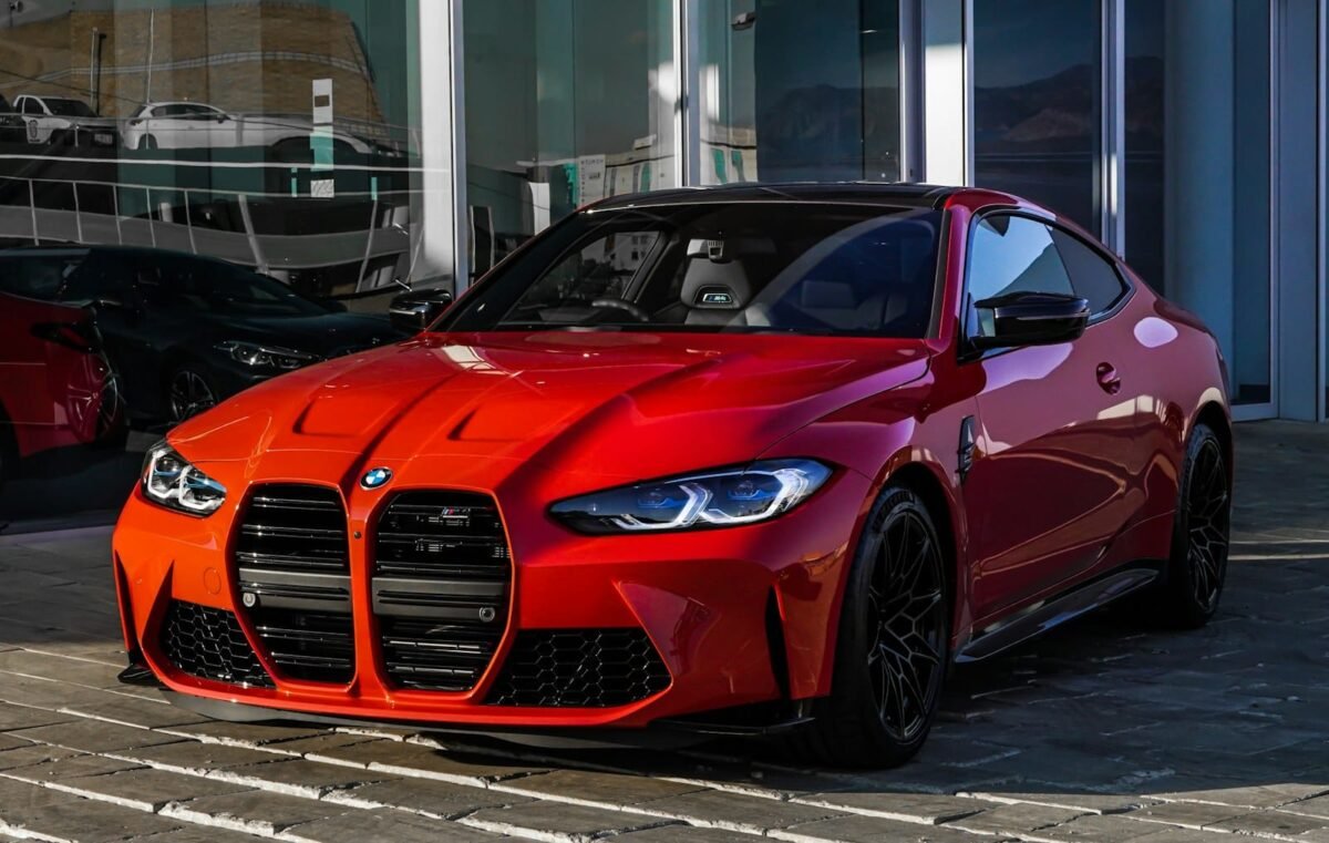 BMW M3 Allemagne occasion rouge vif