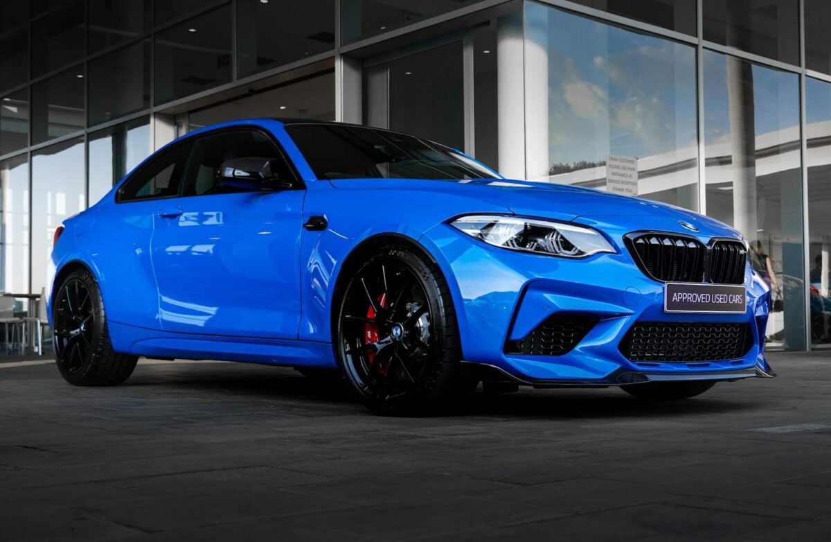 BMW M3 Allemagne occasion bleu metal