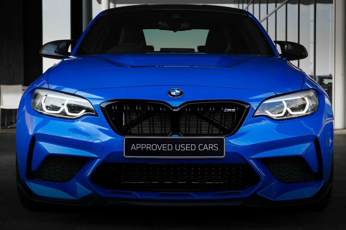 BMW M3 Allemagne occasion bleu metal