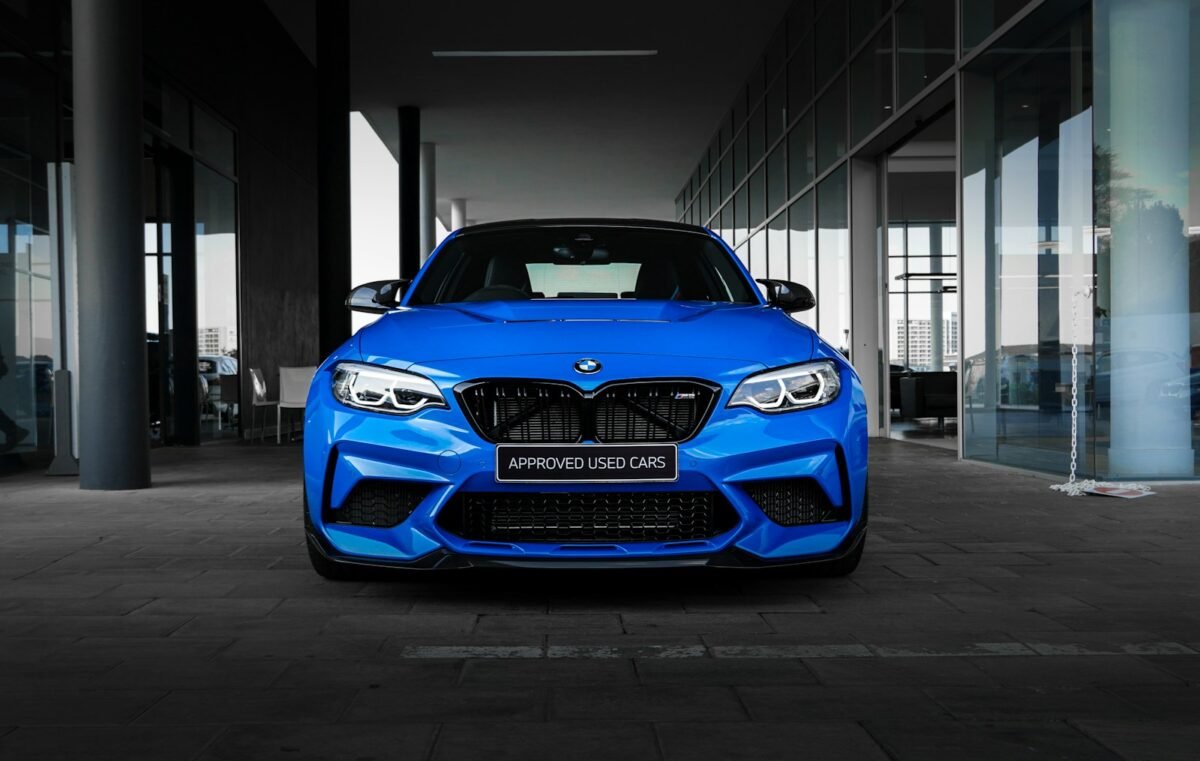 BMW M4 occasion en Importation couleur bleu