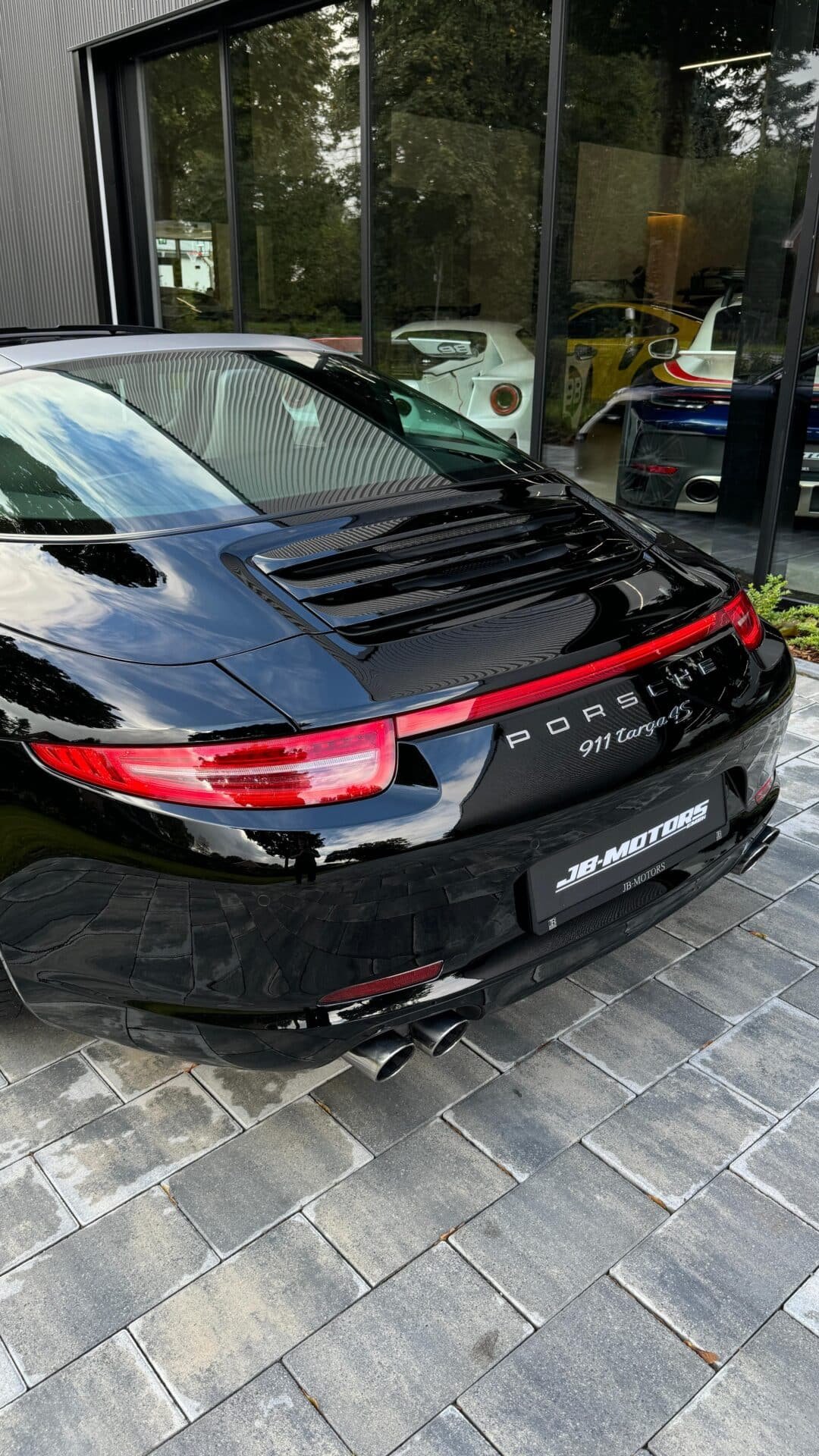 Porsche 911 type 991 phase 1 400ch 4S PDK Targa configuration full black