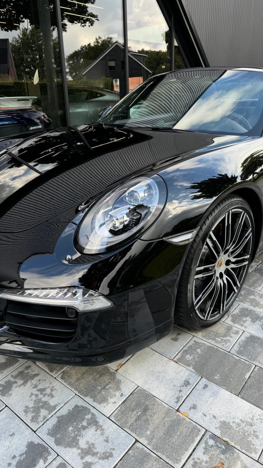 Porsche 911 type 991 phase 1 400ch 4S PDK Targa configuration full black