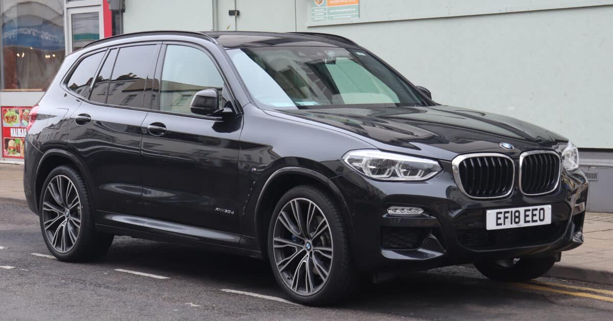 BMW X3 Allemagne Gris foncé jantes alu