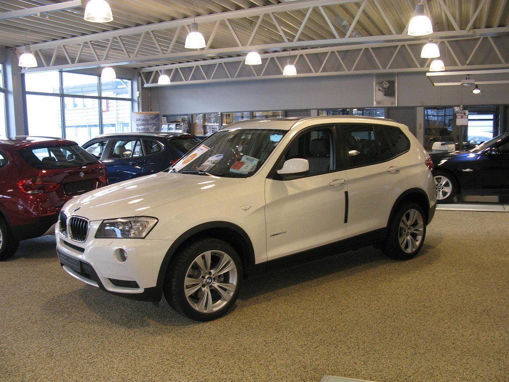 BMW X3 Allemagne couleur blanche