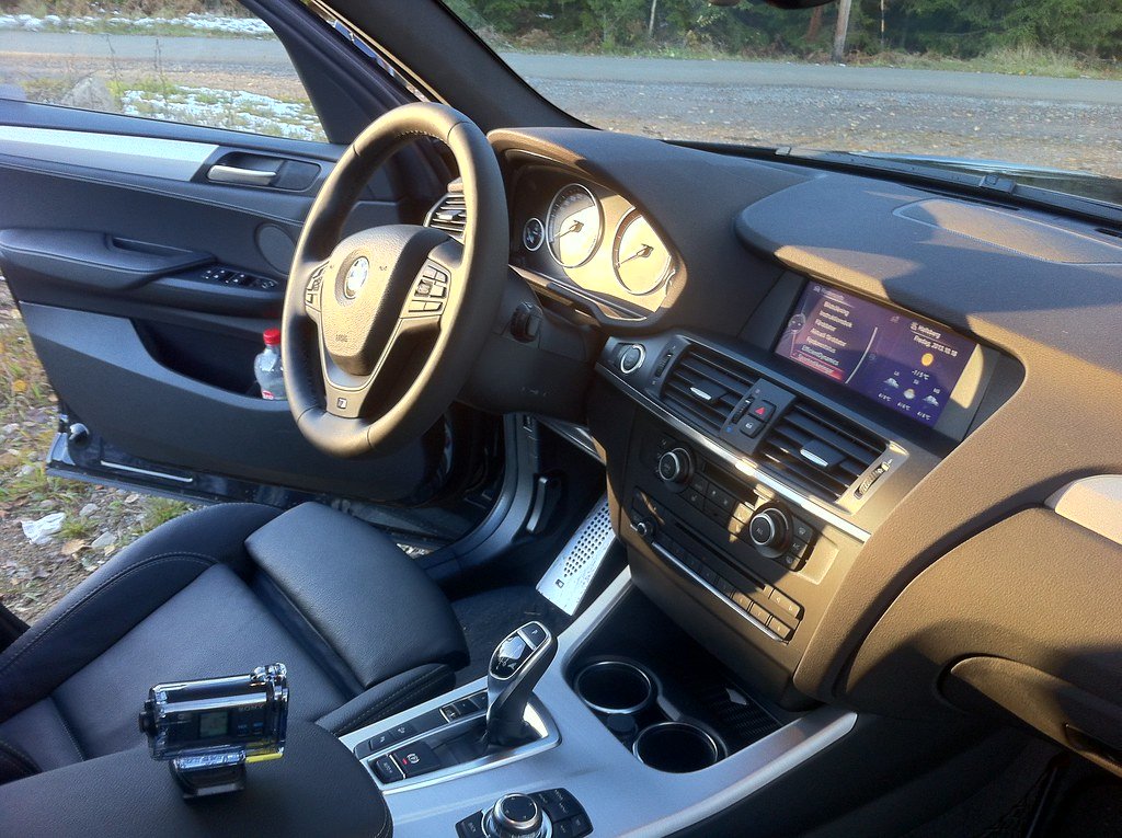 BMW X3 Allemagne Intérieur cuir noir