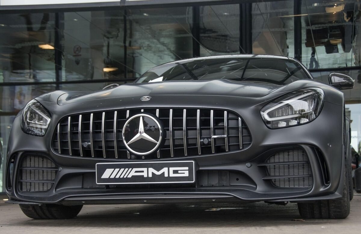 Mercedes AMG Mandataire Allemagne face avant gris foncé