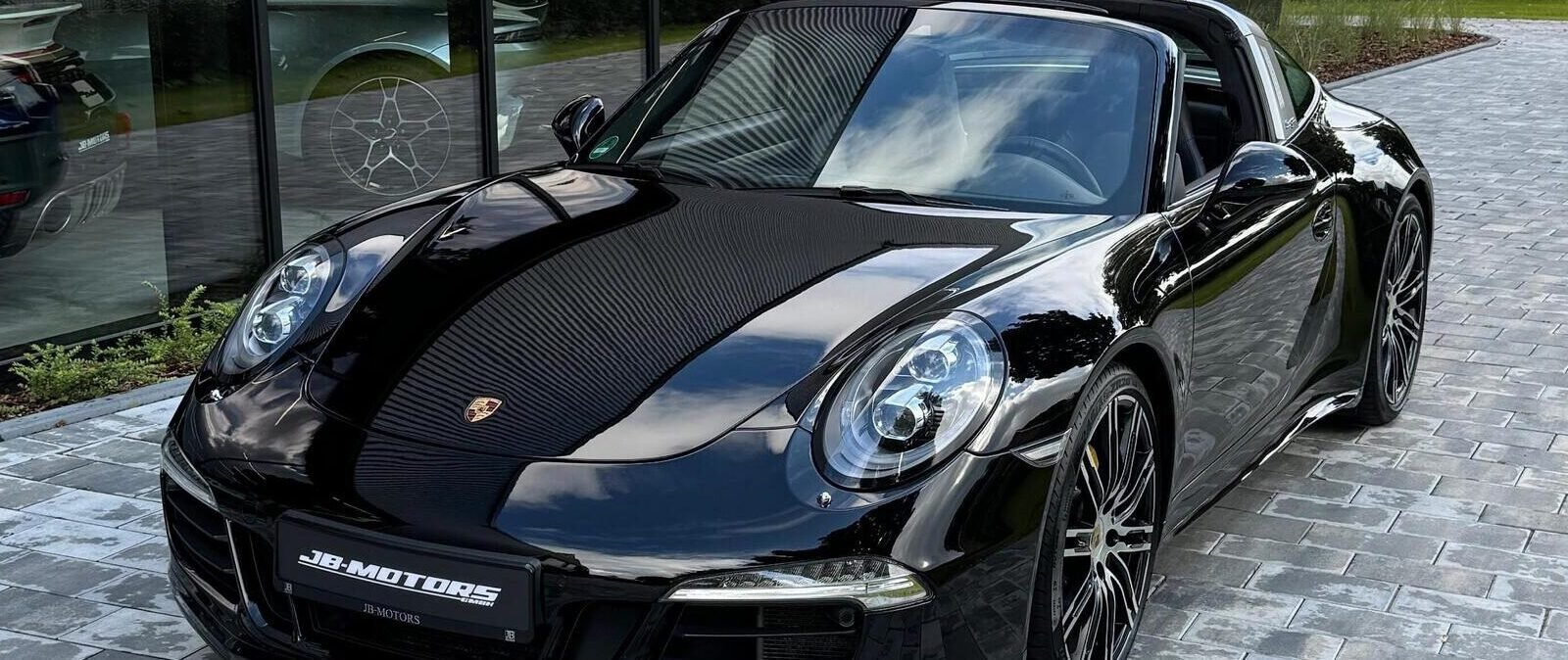 Porsche 911 type 991 phase 1 4S Targa PDK full black en importation Allemagne