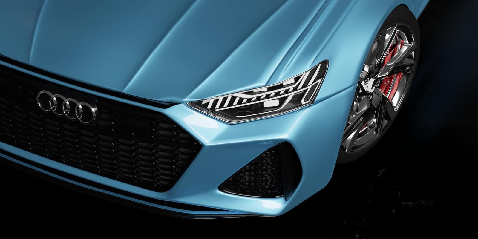 Audi TT occasion en importation Allemagne bleue vue capot