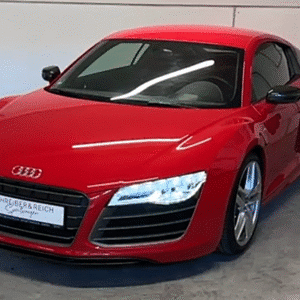Audi R8 V10 Plus 5.2FSI Stronic Rouge dynamite Importation allemande