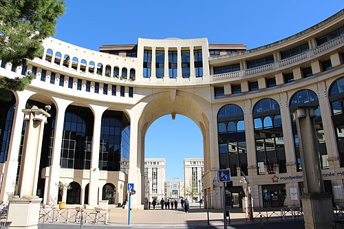 Ville de Montpellier illustrations et paysages