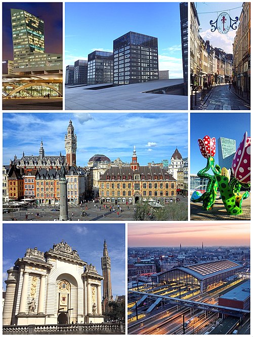 Ville de Lille - Photos illustrations - Mandataire auto Lille Importation