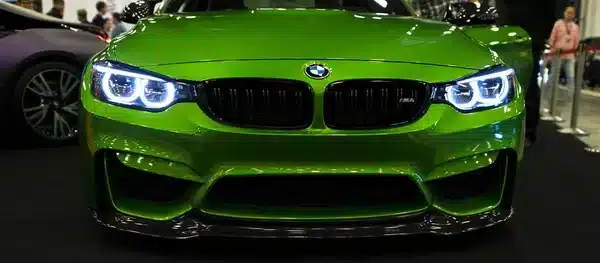 BMW M5 Allemagne dernière génération verte